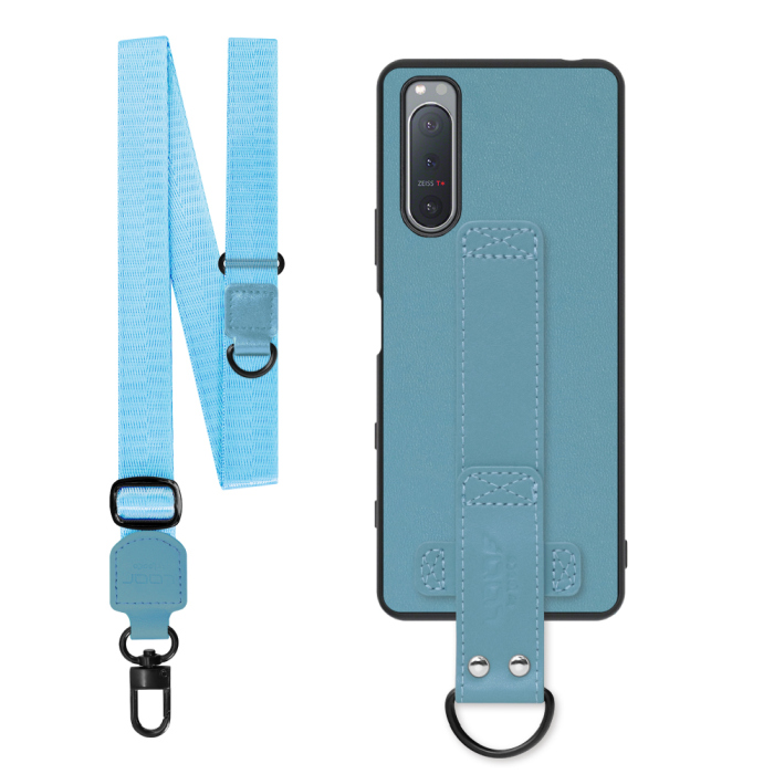 [ LOOF STRAP-SHELL (ロング+ Ver.) ] Xperia 5 II SO-52A / SOG02 / A002SO xperia5Ⅱ 5Ⅱ xperia5 スマホケース 背面 ケース カバー ハードケース ショルダーベルト  本革 [ Xperia 5 II ]