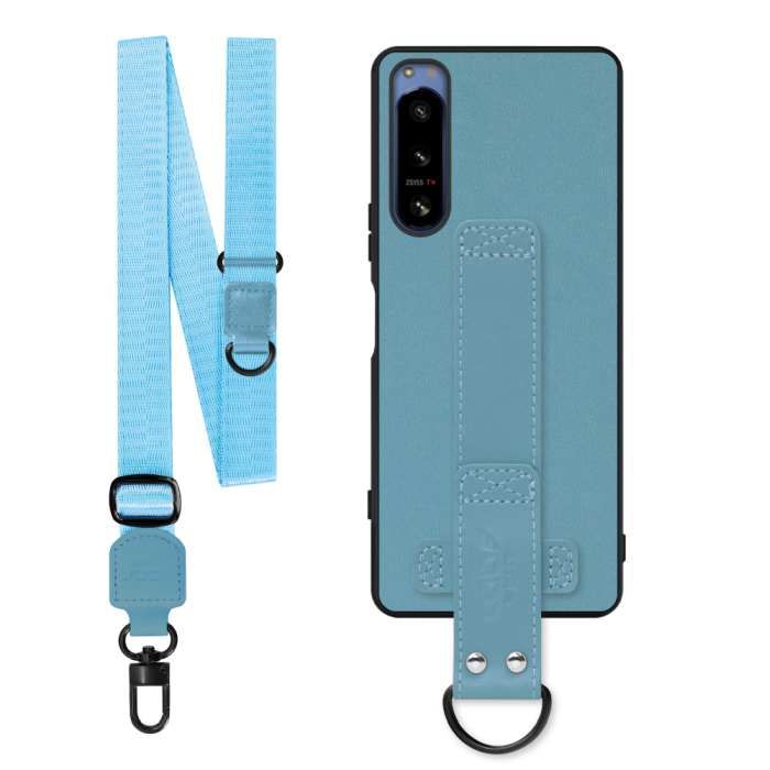 [ LOOF STRAP-SHELL (ロング+ Ver.) ] Xperia 5 IV SOG09 / SO-54C xperia5Ⅳ 5Ⅳ xperia5 スマホケース 背面 ケース カバー ハードケース ショルダーベルト  本革 [ Xperia 5 IV ]
