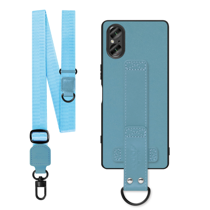 [ LOOF STRAP-SHELL (ロング+ Ver.) ] Xperia 5 V SO-53D / SOG12 5V Xperia5V スマホケース 背面 ケース カバー ハードケース ショルダーベルト  本革 [ Xperia 5 V ]