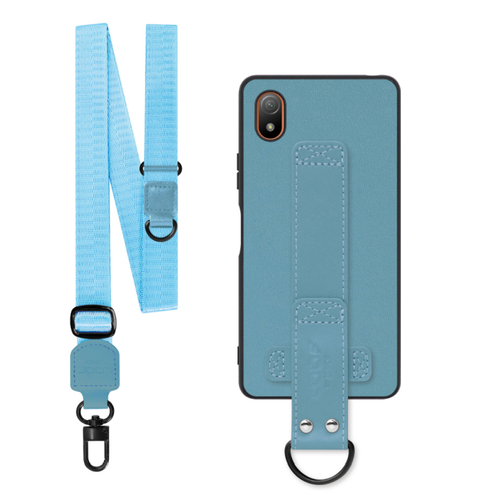 [ LOOF STRAP-SHELL (ロング+ Ver.) ] Xperia Ace III SO-53C / SOG08 aceⅢ ace3 スマホケース 背面 ケース カバー ハードケース ショルダーベルト  本革 [ Xperia Ace III ]
