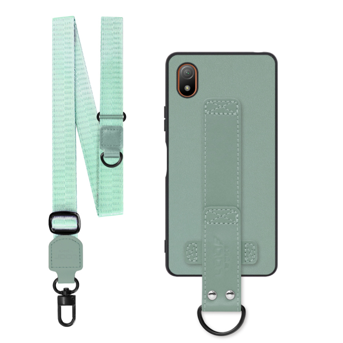 [ LOOF STRAP-SHELL (ロング+ Ver.) ] Xperia Ace III SO-53C / SOG08 aceⅢ ace3 スマホケース 背面 ケース カバー ハードケース ショルダーベルト  本革 [ Xperia Ace III ]