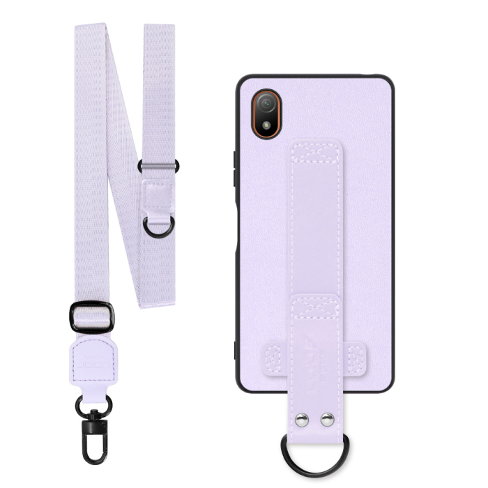 [ LOOF STRAP-SHELL (ロング+ Ver.) ] Xperia Ace III SO-53C / SOG08 aceⅢ ace3 スマホケース 背面 ケース カバー ハードケース ショルダーベルト  本革 [ Xperia Ace III ]