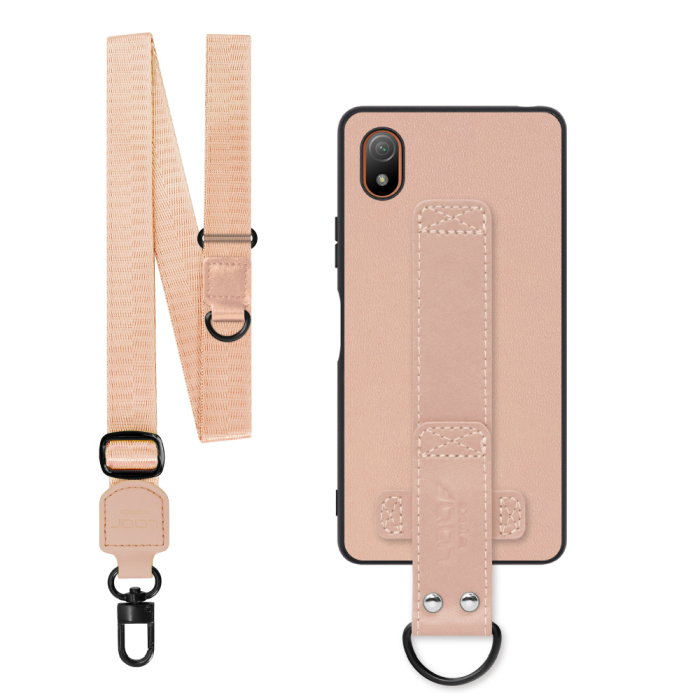 [ LOOF STRAP-SHELL (ロング+ Ver.) ] Xperia Ace III SO-53C / SOG08 aceⅢ ace3 スマホケース 背面 ケース カバー ハードケース ショルダーベルト  本革 [ Xperia Ace III ]