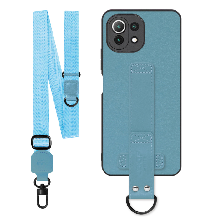 [ LOOF STRAP-SHELL (ロング+ Ver.) ] Xiaomi Mi 11 Lite 5G mi11lite5g 11lite スマホケース 背面 ケース カバー ハードケース ショルダーベルト  本革 [ Mi 11 Lite 5G ]