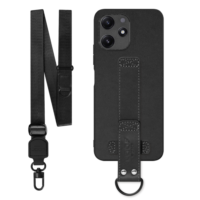 [ LOOF STRAP-SHELL (ロング+ Ver.) ] Xiaomi Redmi 12 5G XIG03 Redmi12 5G スマホケース 背面 ケース カバー ハードケース ショルダーベルト  本革 [ Xiaomi Redmi 12 5G ]