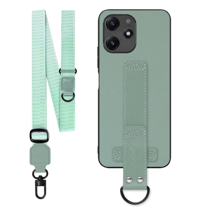 [ LOOF STRAP-SHELL (ロング+ Ver.) ] Xiaomi Redmi 12 5G XIG03 Redmi12 5G スマホケース 背面 ケース カバー ハードケース ショルダーベルト  本革 [ Xiaomi Redmi 12 5G ]
