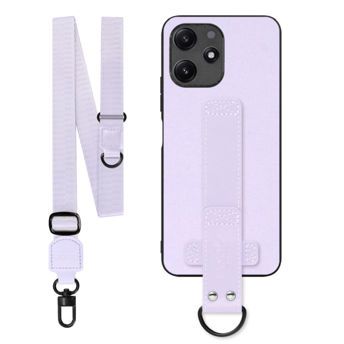 [ LOOF STRAP-SHELL (ロング+ Ver.) ] Xiaomi Redmi 12 5G XIG03 Redmi12 5G スマホケース 背面 ケース カバー ハードケース ショルダーベルト  本革 [ Xiaomi Redmi 12 5G ]