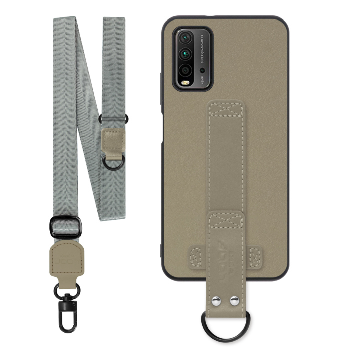 [ LOOF STRAP-SHELL (ロング+ Ver.) ] Xiaomi Redmi 9T redmi9t スマホケース 背面 ケース カバー ハードケース ショルダーベルト  本革 [ Redmi 9T ]