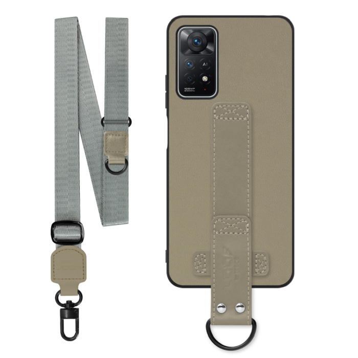 [ LOOF STRAP-SHELL (ロング+ Ver.) ] Xiaomi Redmi Note 11 Pro 5G redminote11pro5g note11pro 11pro スマホケース 背面 ケース カバー ハードケース ショルダーベルト  本革 [ Redmi Note 11 Pro 5G ]