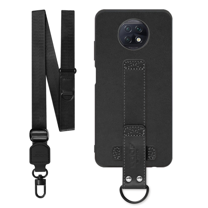 [ LOOF STRAP-SHELL (ロング+ Ver.) ] Xiaomi Redmi Note 9T redminote9t redminote note9t スマホケース 背面 ケース カバー ハードケース ショルダーベルト  本革 [ Redmi Note 9T ]