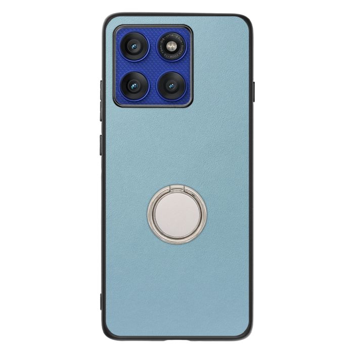 [ LOOF RING-SHELL (シンプル Ver.) ] motorola edge 60 pro / 60s pro  スマホケース 背面 ケース カバー ハードケース スマホリング リング付き 本革 ストラップホール [ motorola edge 60 pro / 60s pro ]