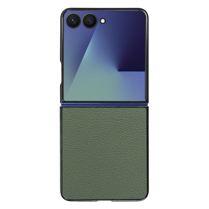 [ LOOF LUXURY-SHELL ] Galaxy Z Flip7  SC-56F スマホケース 背面 ケース カバー ハードケース 本革  [ Galaxy Z Flip7 ]