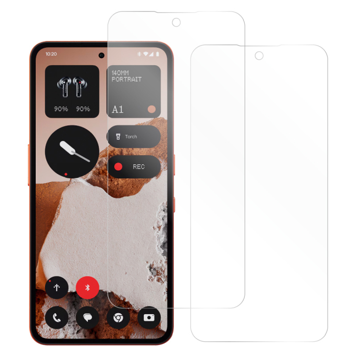 [2枚入り] LOOF 強化ソフトフィルム CMF Phone 2 Pro Nothing  保護フィルム クリア/マット/ブルーライトカット/覗き見防止  簡単貼り付け 画面保護 ソフトフィルム 気泡なし 傷防止 割れ防止 [ CMF Phone 2 Pro ]