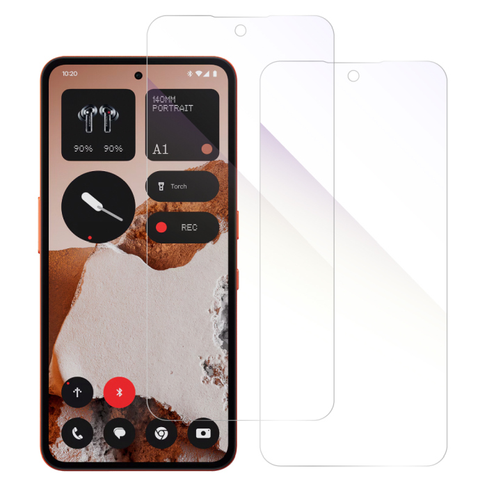 [2枚入り] LOOF 強化ソフトフィルム CMF Phone 2 Pro Nothing  保護フィルム クリア/マット/ブルーライトカット/覗き見防止  簡単貼り付け 画面保護 ソフトフィルム 気泡なし 傷防止 割れ防止 [ CMF Phone 2 Pro ]