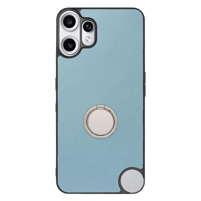 [ LOOF RING-SHELL (シンプル Ver.) ] CMF Phone 2 Pro Nothing  スマホケース 背面 ケース カバー ハードケース スマホリング リング付き 本革 ストラップホール [ CMF Phone 2 Pro ]
