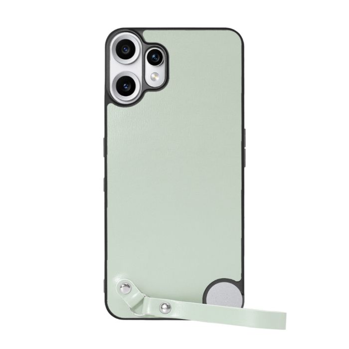 [ LOOF MACARON-SHELL ] CMF Phone 2 Pro Nothing  スマホケース 背面 ケース カバー ハードケース ストラップ付き 本革 ストラップホール [ CMF Phone 2 Pro ]