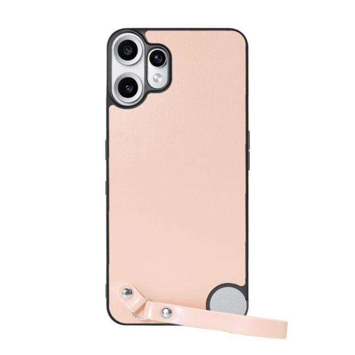 [ LOOF MACARON-SHELL ] CMF Phone 2 Pro Nothing  スマホケース 背面 ケース カバー ハードケース ストラップ付き 本革 ストラップホール [ CMF Phone 2 Pro ]
