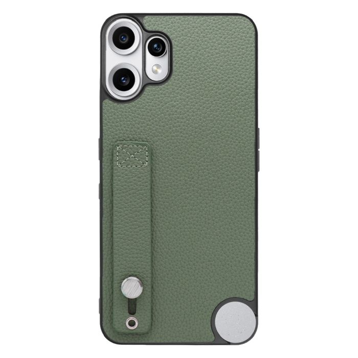 [ LOOF HOLD-SHELL ] CMF Phone 2 Pro Nothing  スマホケース 背面 ケース カバー ハードケース 背面ベルト 本革 ストラップホール [ CMF Phone 2 Pro ]