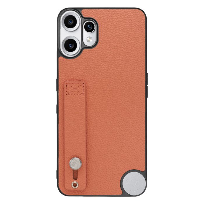[ LOOF HOLD-SHELL ] CMF Phone 2 Pro Nothing  スマホケース 背面 ケース カバー ハードケース 背面ベルト 本革 ストラップホール [ CMF Phone 2 Pro ]
