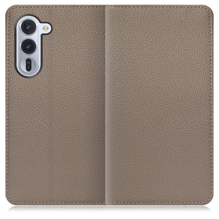 [ LOOF BOOK ] arrows Alpha F-51F M08 アルファ スマホケース ケース カバー 手帳型ケース カード収納 本革 マグネットなし ベルトなし [ arrows Alpha 用 ]