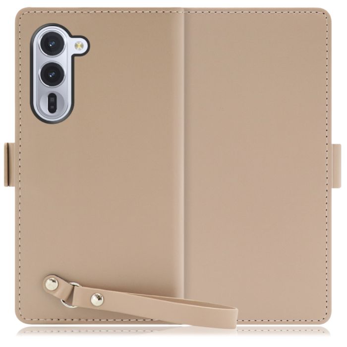 [ LOOF MACARON ] arrows Alpha F-51F M08 アルファ スマホケース ケース カバー 手帳型ケース カード収納 ストラップ ベルト付き マグネット付き 本革 [ arrows Alpha 用 ]