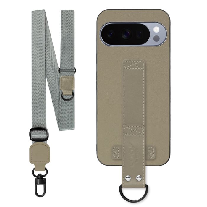 [ LOOF STRAP-SHELL (ロング+ Ver.) ] Google Pixel 10 Pro XL Google Pixel10proxl ピクセル10プロXL スマホケース 背面 ケース カバー ハードケース ショルダーベルト  本革 [ Google Pixel 10 Pro XL ]