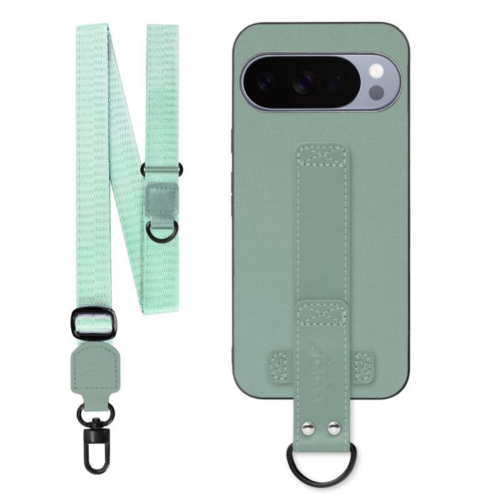 [ LOOF STRAP-SHELL (ロング+ Ver.) ] Google Pixel 10 Pro XL Google Pixel10proxl ピクセル10プロXL スマホケース 背面 ケース カバー ハードケース ショルダーベルト  本革 [ Google Pixel 10 Pro XL ]