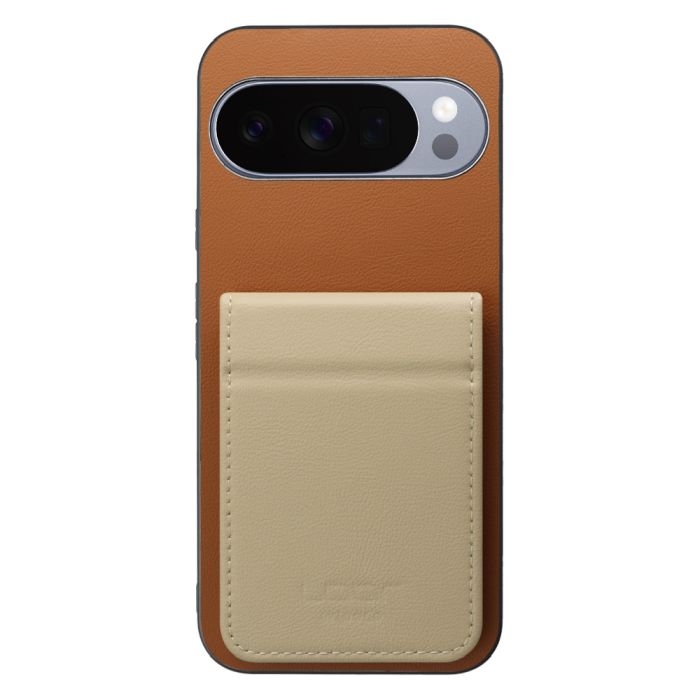 [ LOOF BASIC-SHELL SLIM CARD 2カード ] Google Pixel 10 Pro XL Google Pixel10proxl ピクセル10プロXL ケース 背面 カード収納 カード入れ カードポケット カバー スマホケース 薄型 大容量 本革 [ Google Pixel 10 Pro XL ]