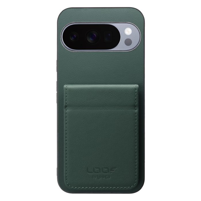[ LOOF BASIC-SHELL SLIM CARD 2カード ] Google Pixel 10 Pro XL Google Pixel10proxl ピクセル10プロXL ケース 背面 カード収納 カード入れ カードポケット カバー スマホケース 薄型 大容量 本革 [ Google Pixel 10 Pro XL ]