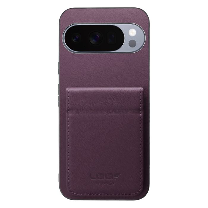 [ LOOF BASIC-SHELL SLIM CARD 2カード ] Google Pixel 10 Pro XL Google Pixel10proxl ピクセル10プロXL ケース 背面 カード収納 カード入れ カードポケット カバー スマホケース 薄型 大容量 本革 [ Google Pixel 10 Pro XL ]