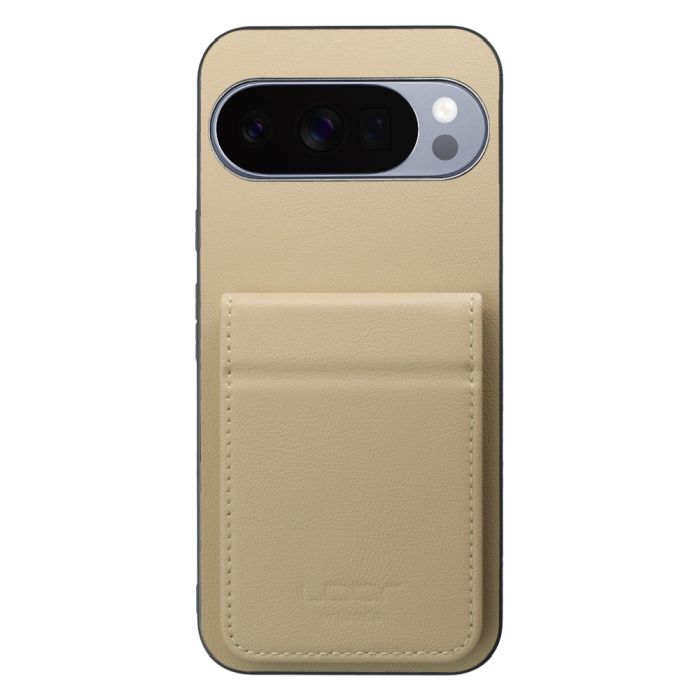 [ LOOF BASIC-SHELL SLIM CARD 2カード ] Google Pixel 10 Pro XL Google Pixel10proxl ピクセル10プロXL ケース 背面 カード収納 カード入れ カードポケット カバー スマホケース 薄型 大容量 本革 [ Google Pixel 10 Pro XL ]