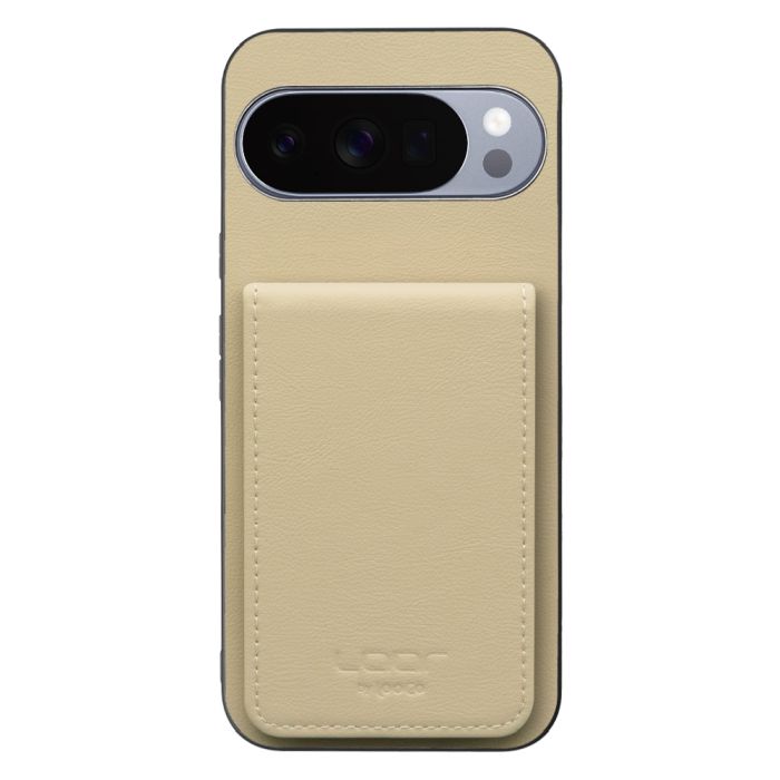 [ LOOF BASIC-SHELL SLIM CARD 4カード ] Google Pixel 10 Pro XL Google Pixel10proxl ピクセル10プロXL ケース 背面 カード収納 カード入れ カードポケット カバー スマホケース 薄型 大容量 本革 [ Google Pixel 10 Pro XL ]