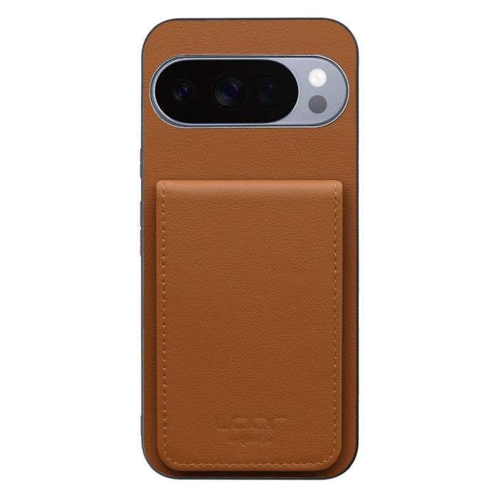 [ LOOF BASIC-SHELL SLIM CARD 4カード ] Google Pixel 10 Pro XL Google Pixel10proxl ピクセル10プロXL ケース 背面 カード収納 カード入れ カードポケット カバー スマホケース 薄型 大容量 本革 [ Google Pixel 10 Pro XL ]