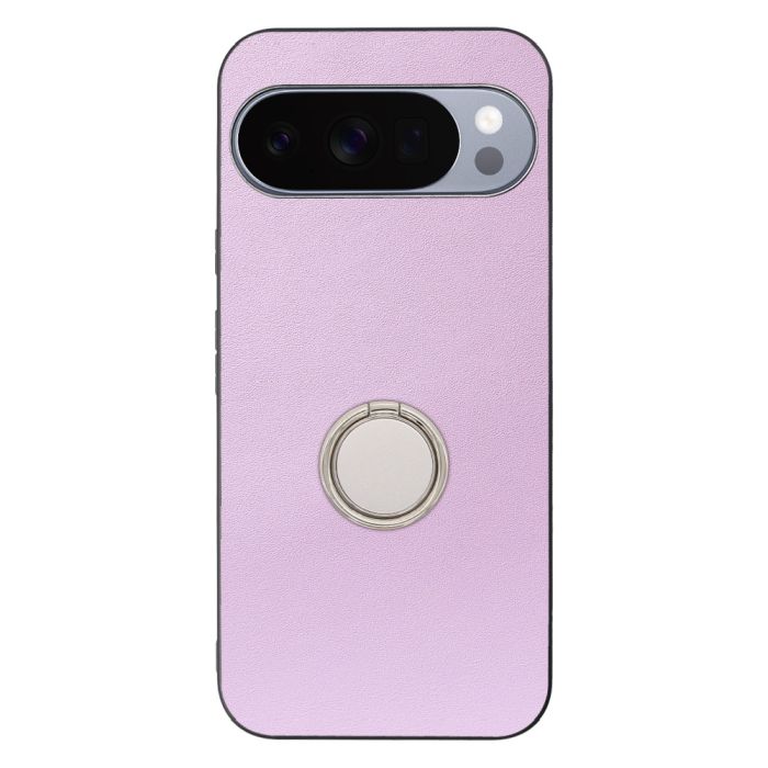 [ LOOF RING-SHELL (シンプル Ver.) ] Google Pixel 10 Pro XL Google Pixel10proxl ピクセル10プロXL スマホケース 背面 ケース カバー ハードケース スマホリング リング付き 本革 ストラップホール [ Google Pixel 10 Pro XL ]
