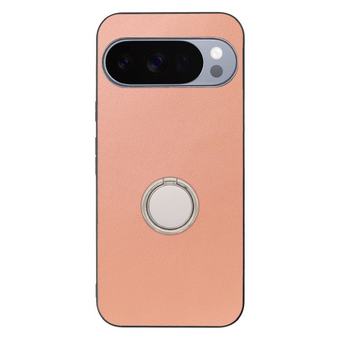 [ LOOF RING-SHELL (シンプル Ver.) ] Google Pixel 10 Pro XL Google Pixel10proxl ピクセル10プロXL スマホケース 背面 ケース カバー ハードケース スマホリング リング付き 本革 ストラップホール [ Google Pixel 10 Pro XL ]