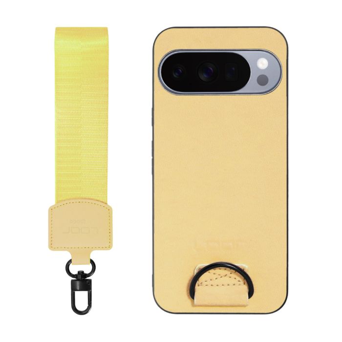 [ LOOF STRAP-SHELL (ショートVer.) ] Google Pixel 10 Pro XL Google Pixel10proxl ピクセル10プロXL スマホケース 背面 ケース カバー ハードケース ハンドストラップ  本革 [ Google Pixel 10 Pro XL ]