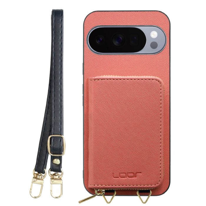 [ LOOF CASUAL-SHELL POUCH ] Google Pixel 10 Pro XL Google Pixel10proxl ピクセル10プロXL ケース ショルダー スマホショルダー 背面 収納 ポーチ付き カバー スマホケース ストラップ レザー [ Google Pixel 10 Pro XL ]