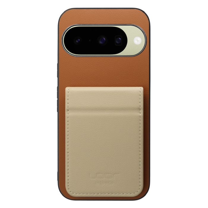 [ LOOF BASIC-SHELL SLIM CARD 2カード ] Google Pixel 10 / 10 Pro Google Pixel10 Pixel10pro ピクセル10 ピクセル10プロ ケース 背面 カード収納 カード入れ カードポケット カバー スマホケース 薄型 大容量 本革 [ Google Pixel 10 / 10 Pro ]