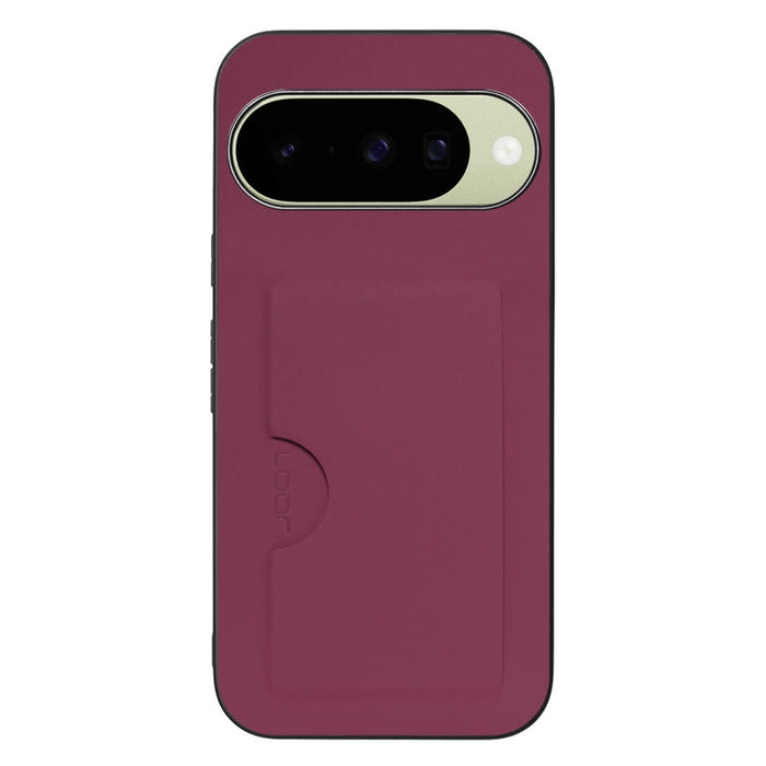 [ LOOF SKIN SLIM-SLOT ] Google Pixel 10 / 10 Pro Google Pixel10 Pixel10pro ピクセル10 ピクセル10プロ スマホケース 背面 ケース カバー ハードケース カード収納 PUレザー ストラップホール [ Google Pixel 10 / 10 Pro ]