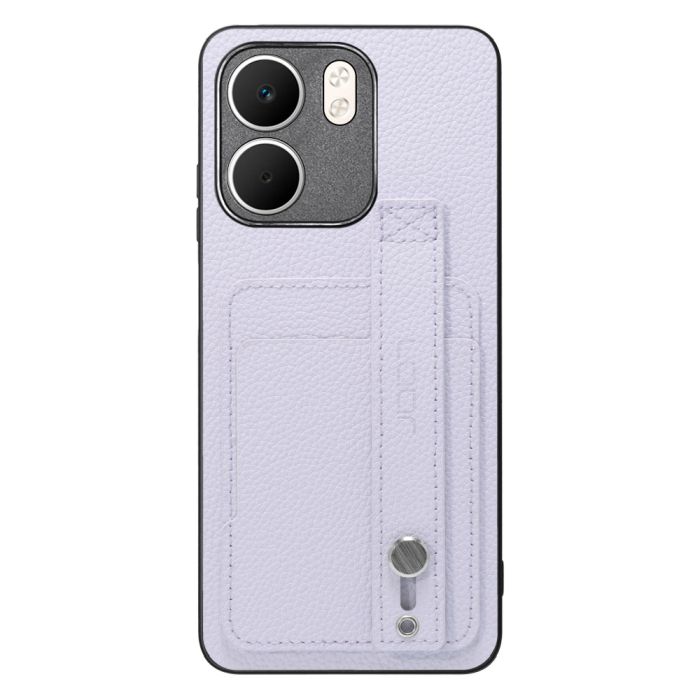 [ LOOF HOLD-SHELL CARD ] OPPO A5x オッポ スマホケース 背面 ケース カバー ハードケース 背面ベルト カード入れ 本革 ストラップホール [ OPPO A5x 用 ]