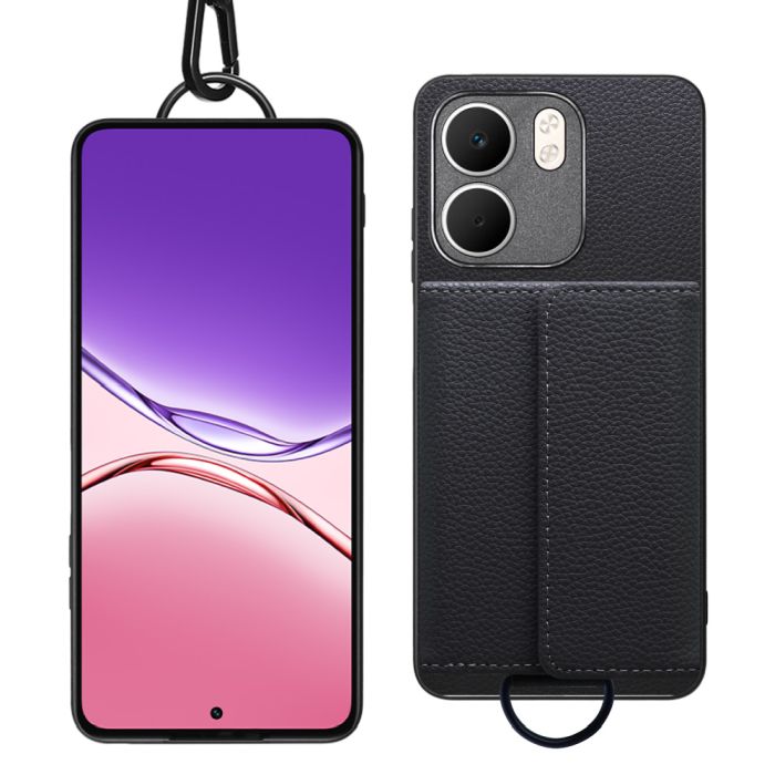 [ LOOF WALLET-SHELL ] OPPO A5x オッポ  ケース カバー スマホケース ショルダー スマホショルダー 本革 背面収納 財布 カード入れ [ OPPO A5x 用 ]
