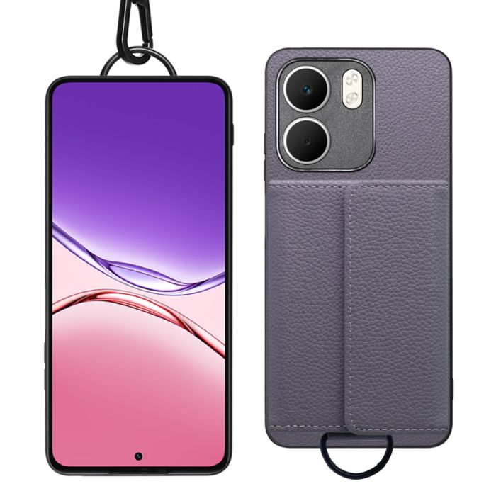 [ LOOF WALLET-SHELL ] OPPO A5x オッポ  ケース カバー スマホケース ショルダー スマホショルダー 本革 背面収納 財布 カード入れ [ OPPO A5x 用 ]