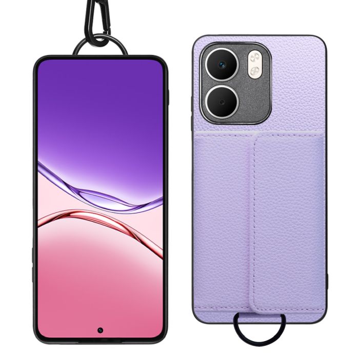 [ LOOF WALLET-SHELL ] OPPO A5x オッポ  ケース カバー スマホケース ショルダー スマホショルダー 本革 背面収納 財布 カード入れ [ OPPO A5x 用 ]
