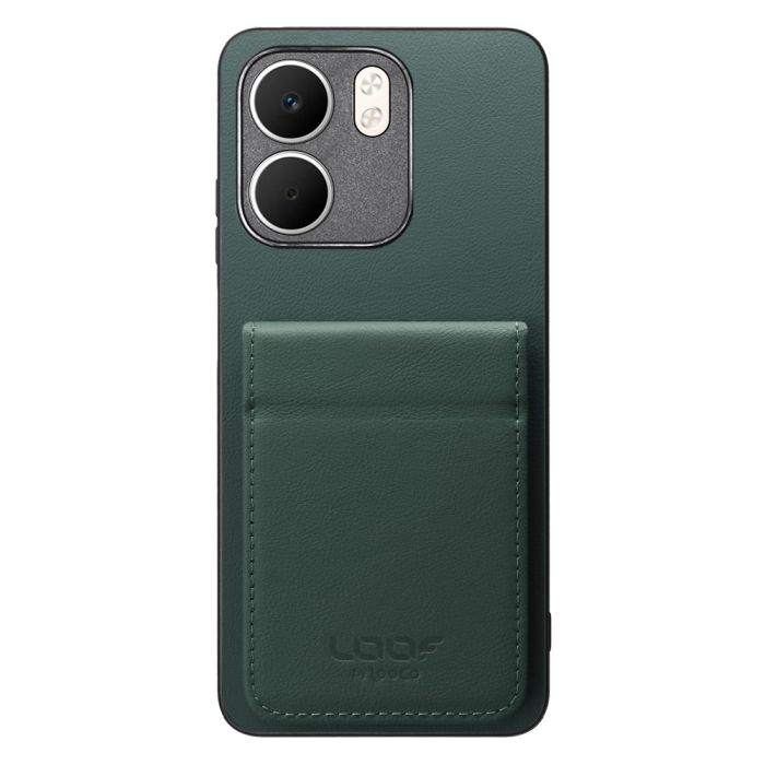 [ LOOF FOLD ] OPPO A5x オッポ ケース 背面 カード収納 カード入れ カードポケット カバー スマホケース 薄型 大容量 本革 [ OPPO A5x 用 ]