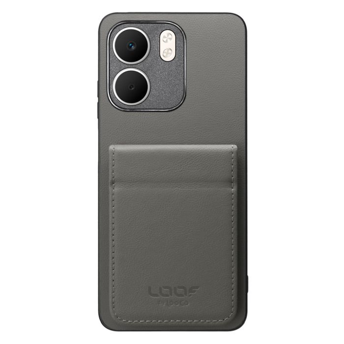 [ LOOF FOLD ] OPPO A5x オッポ ケース 背面 カード収納 カード入れ カードポケット カバー スマホケース 薄型 大容量 本革 [ OPPO A5x 用 ]