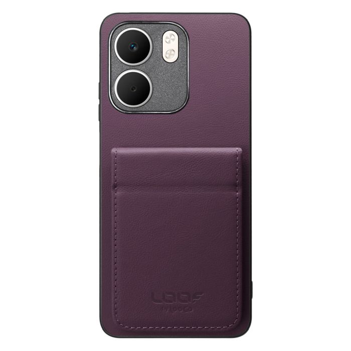 [ LOOF FOLD ] OPPO A5x オッポ ケース 背面 カード収納 カード入れ カードポケット カバー スマホケース 薄型 大容量 本革 [ OPPO A5x 用 ]