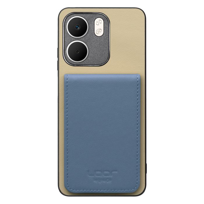 [ LOOF BASIC-SHELL SLIM CARD 4カード ] OPPO A5x オッポ ケース 背面 カード収納 カード入れ カードポケット カバー スマホケース 薄型 大容量 本革 [ OPPO A5x 用 ]