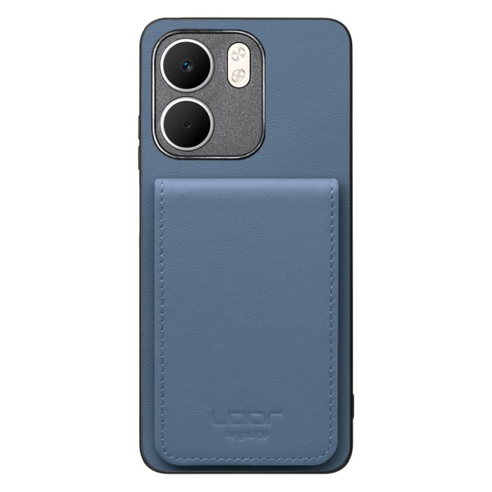 [ LOOF BASIC-SHELL SLIM CARD 4カード ] OPPO A5x オッポ ケース 背面 カード収納 カード入れ カードポケット カバー スマホケース 薄型 大容量 本革 [ OPPO A5x 用 ]
