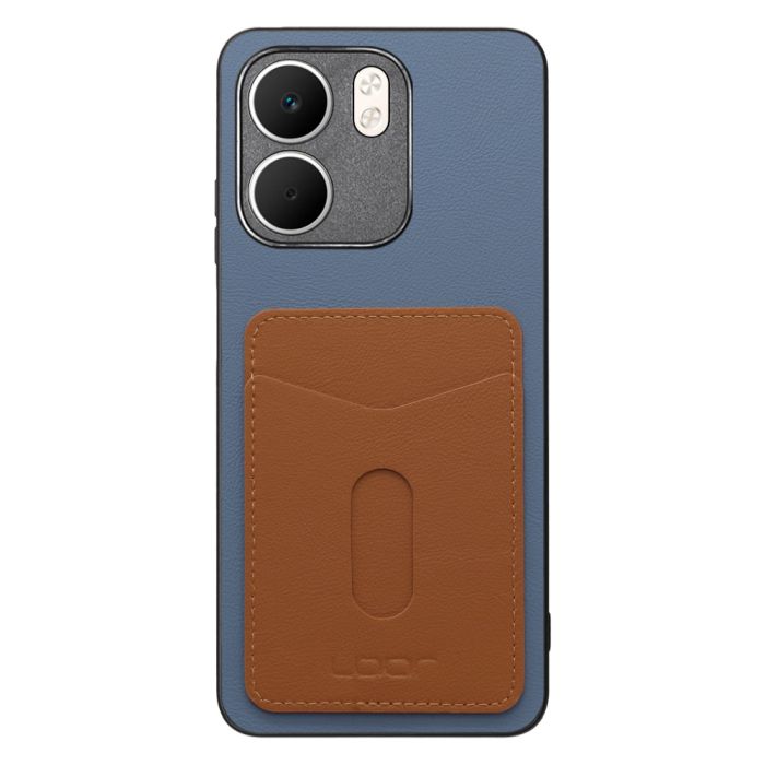 [ LOOF PASS-SHELL (LEATHER Ver.) スライド ] OPPO A5x オッポ スマホケース 背面 ケース カバー ハードケース カード収納 カードホルダー ストラップホール [ OPPO A5x 用 ]