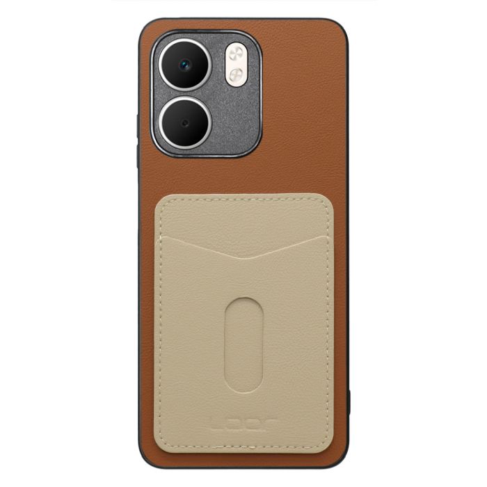 [ LOOF PASS-SHELL (LEATHER Ver.) スライド ] OPPO A5x オッポ スマホケース 背面 ケース カバー ハードケース カード収納 カードホルダー ストラップホール [ OPPO A5x 用 ]